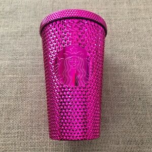 Starbucks Pink Cup Holiday 2022